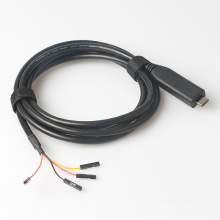Cable de consola USB-C Tipo-C a cable serrial RJ45